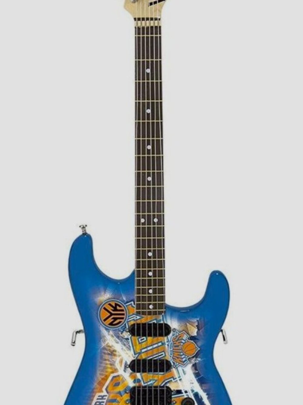 Woodrow Guitar New York Knicks Replica Mini Guitar w/Stand NBA Licensed New